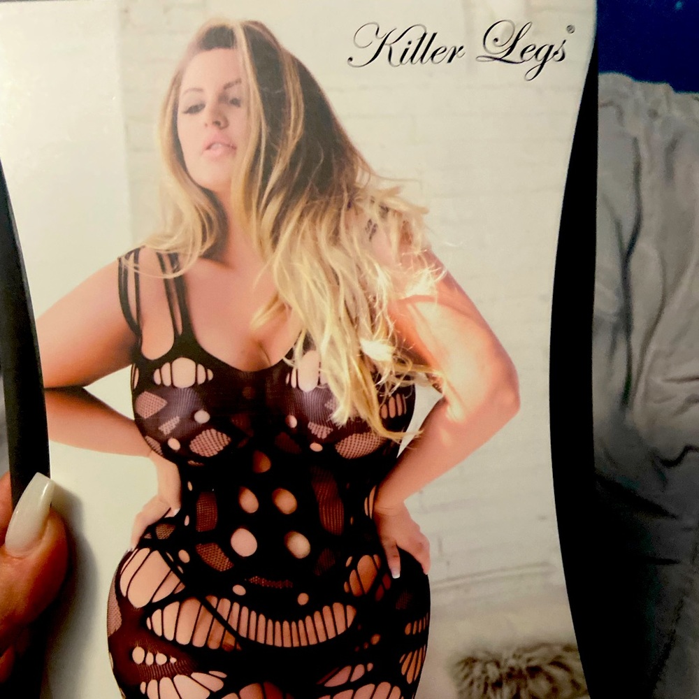 Ladies lingerie  killer legs queen size 150-250lbs